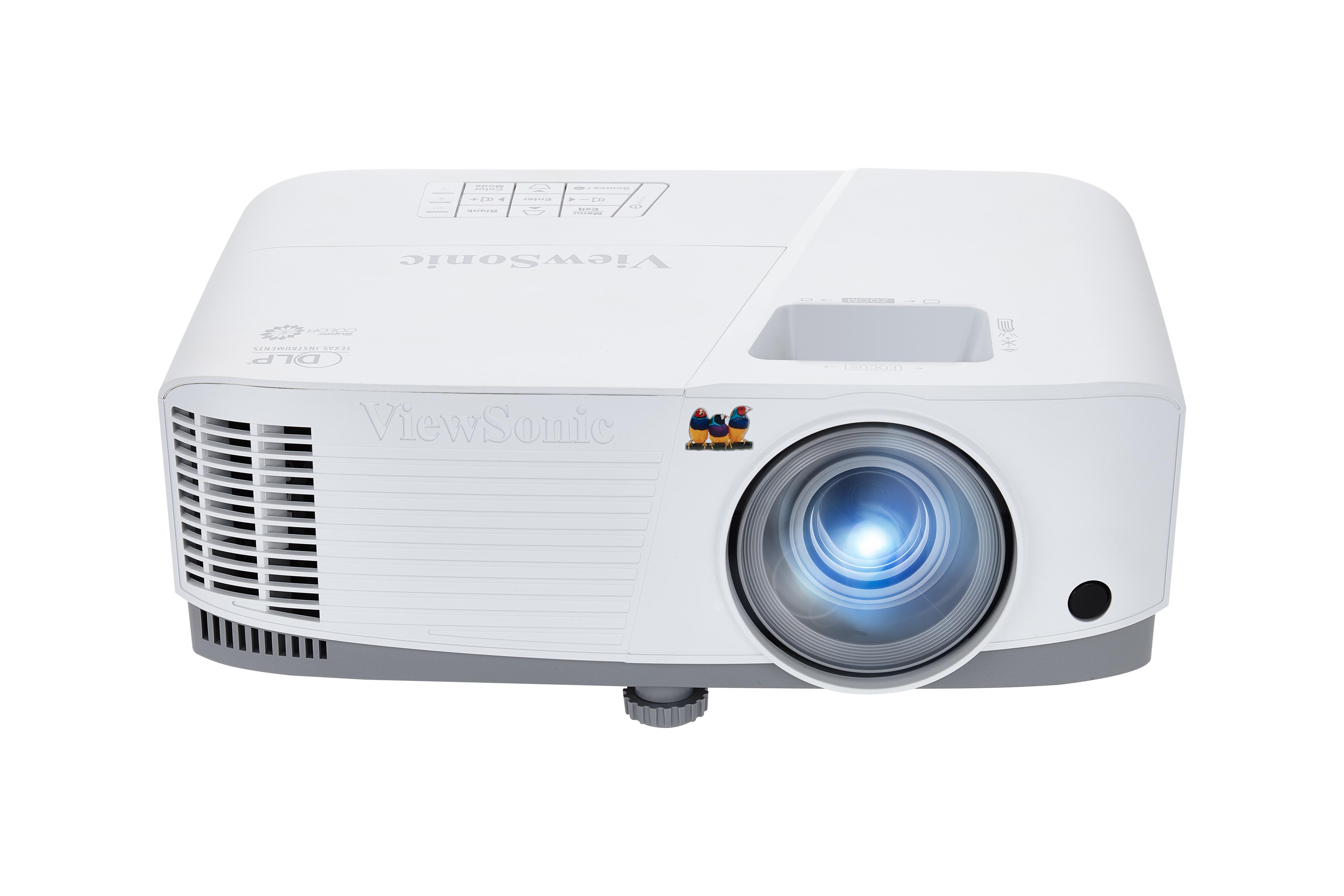 Projector/ ViewSonic/ PA503S   SVGA 800x600 3600 ANSI Lmn; CR 22000:1; Lamp: 5000h/eco 15000h; TR:1.96-2.15; Zoom:1.1x; 27dB; VGA IN:2;HDMI:1; Spk. 2W