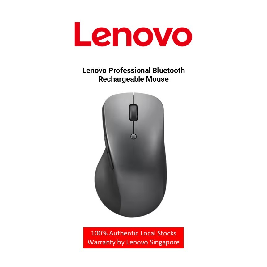 Mouse/ Lenovo Professional Bluetooth Rechargeable Mouse