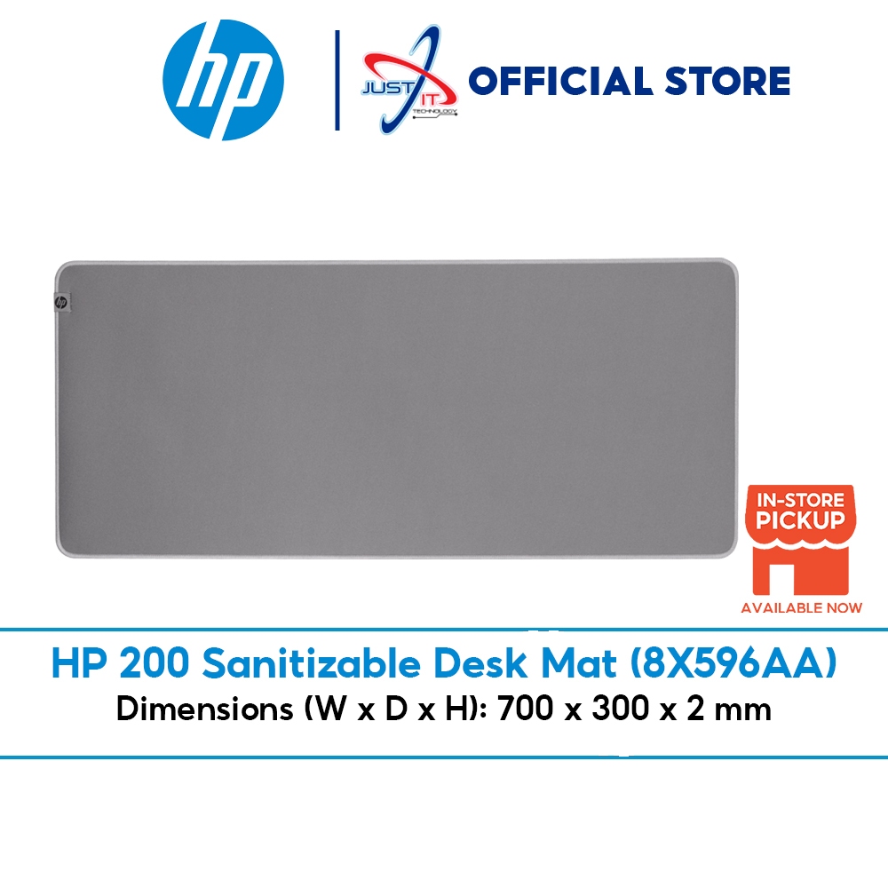 HP 200 Sanitizable Desk Mat