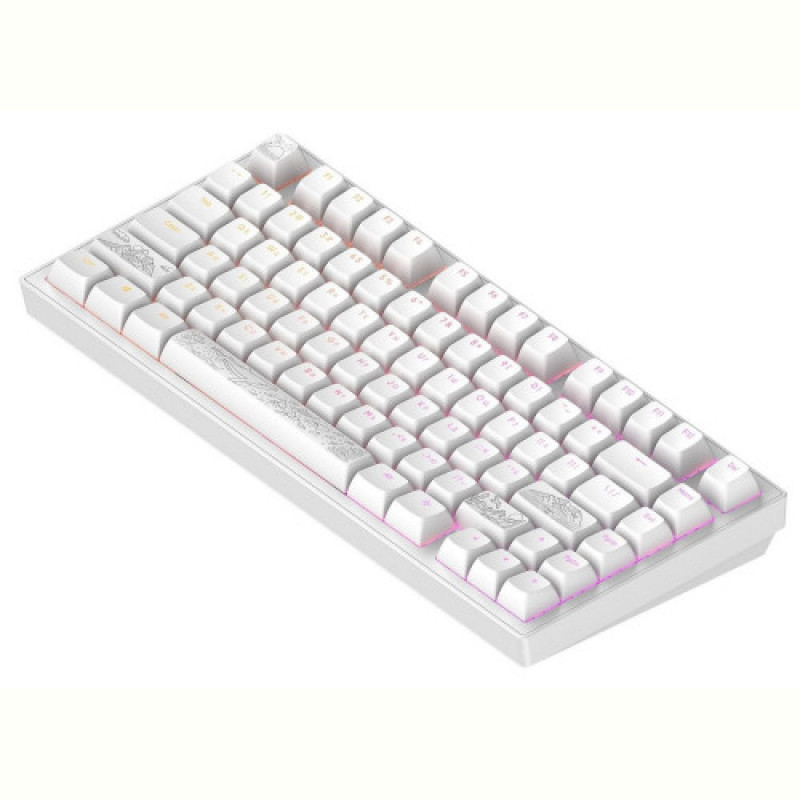 Keyboard/ Dark Project ALU Terra Nostra White - Wired Gaming Keyboard (ANSI)