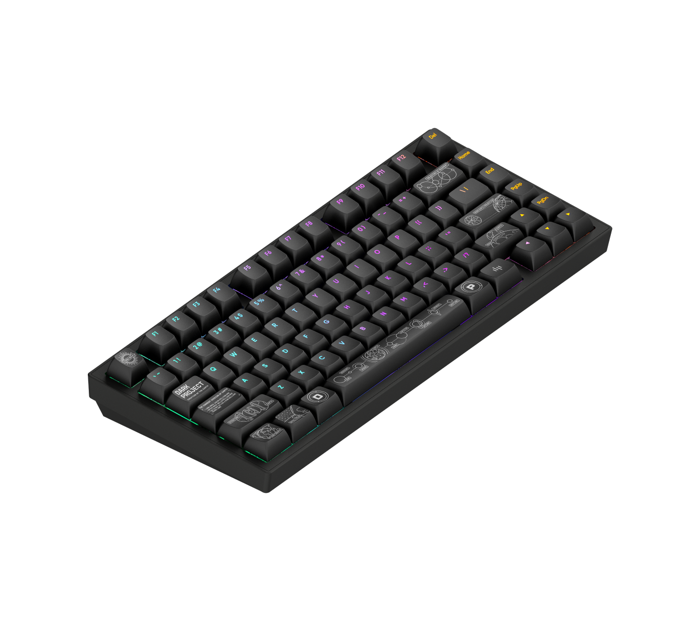 Keyboard/ Dark Project ALU Terra Nova Black - Wireless Gaming Keyboard (ANSI)