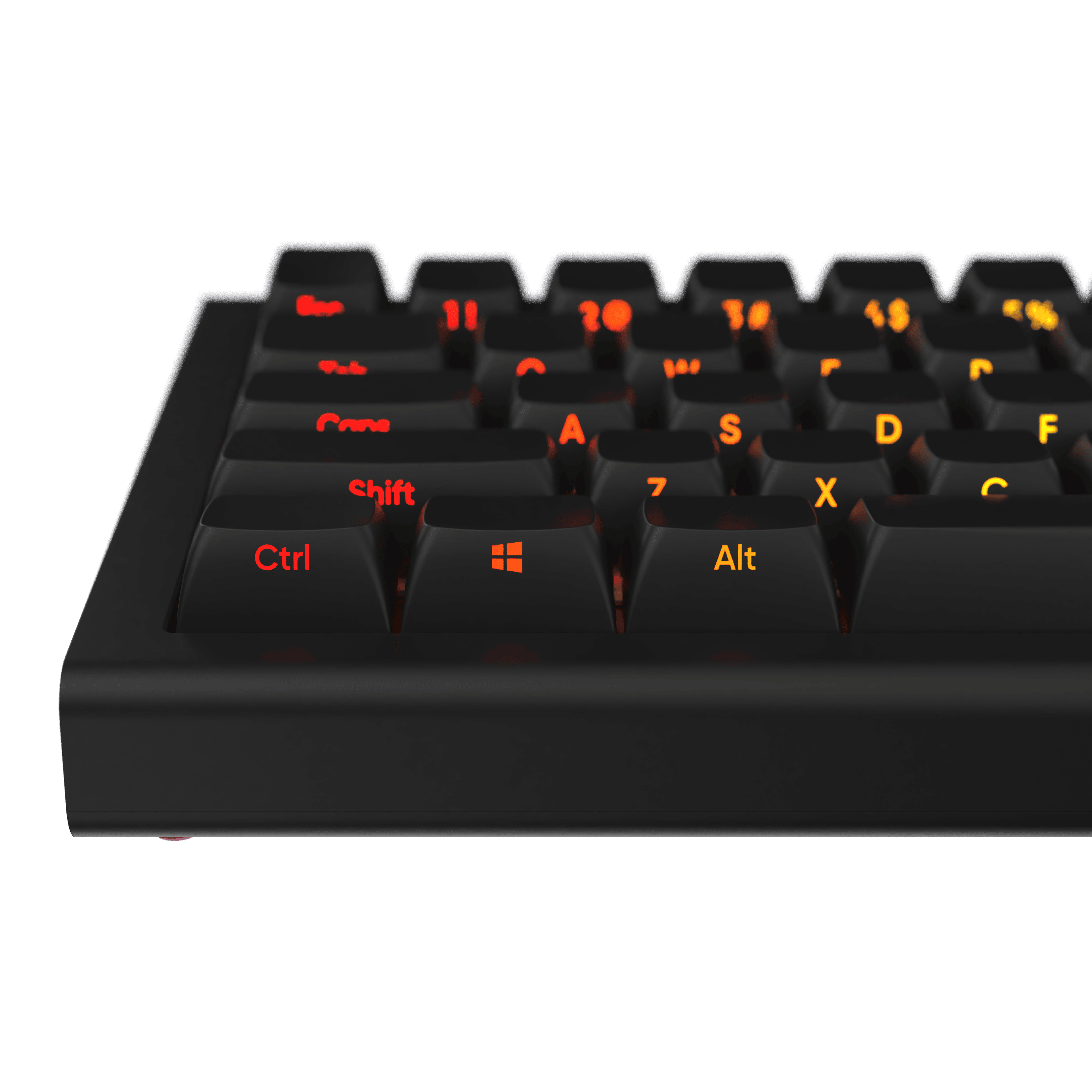 Keyboard/ Nubi NK68HE White - Hall Effect Gaming Keyboard
