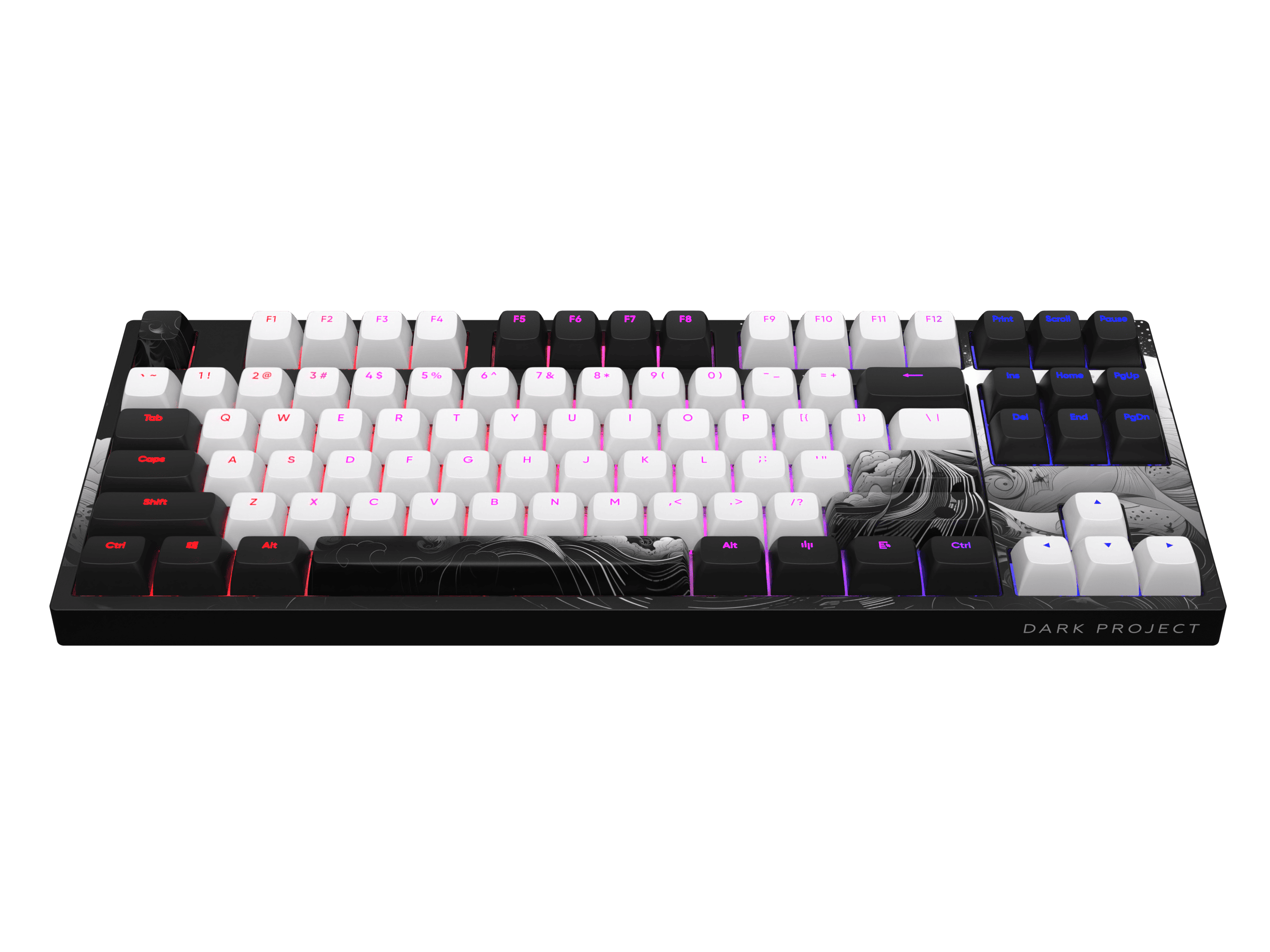 Keyboard/ Nubi NK87 Black - Mechanical Gaming Keyboard