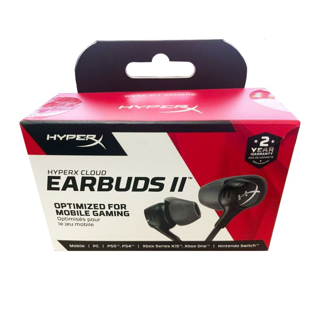 Headphone/ HP/ HyperX Cloud Earbuds II Black
