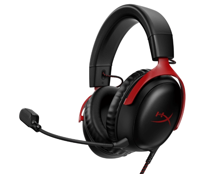 Headphone/ HP/ HyperX Cloud III – Wired Gaming Headset, PC, PS5, Xbox Series X|S Black (727A8AA)