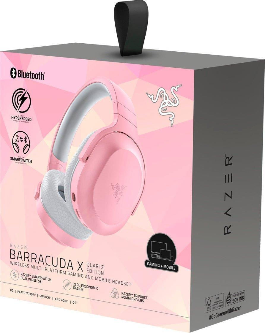 Headphone/ Other/ Razer Barracuda - Wireless Multi-platform Gaming and Mobile Headset - Quartz Pink