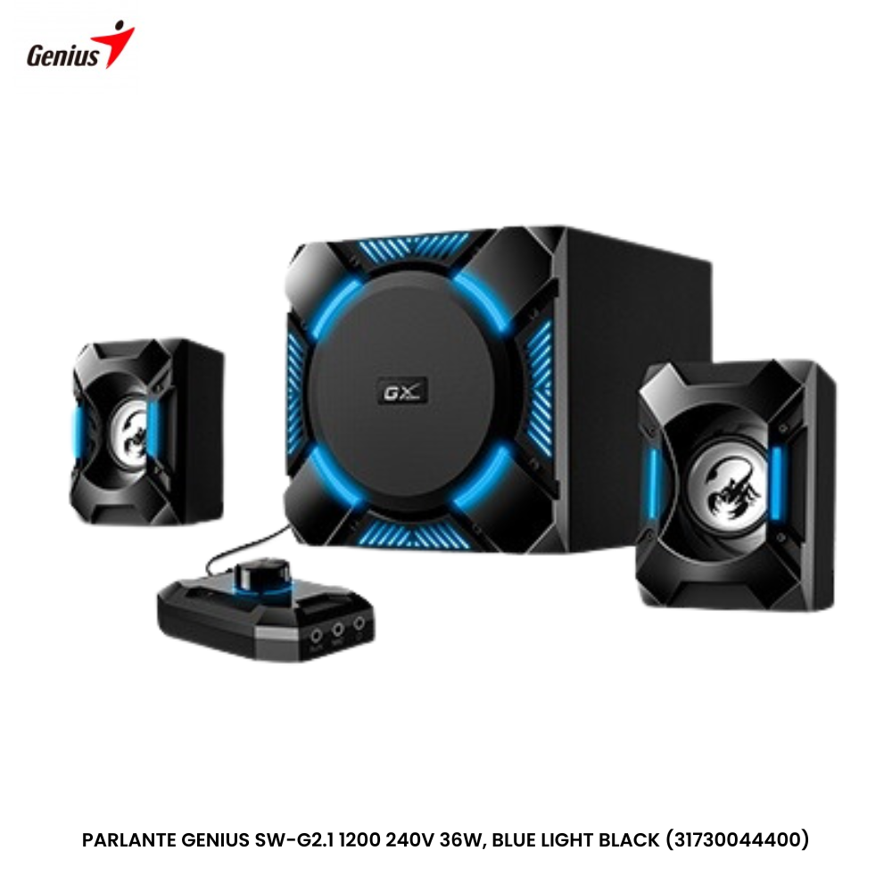 Speaker/ Genius/ Genius 2.1 CH Gaming Speaker System SW-G2.1 1200