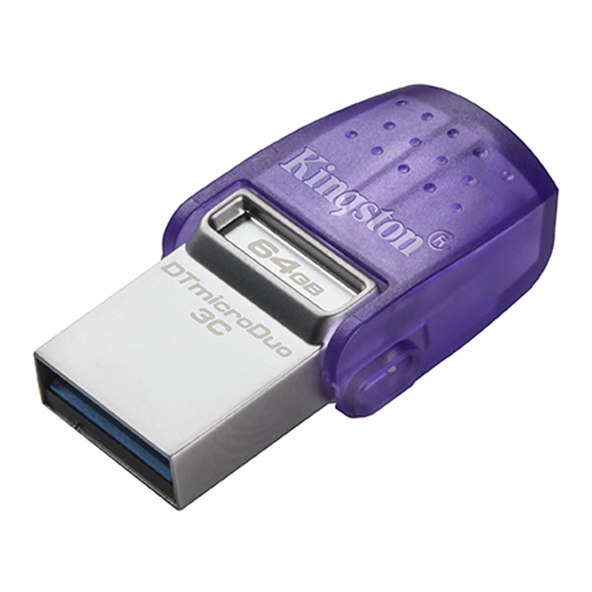 USB Flash Drive/ 64GB/ Kingston 64GB DataTraveler microDuo 3C 200MB/s dual USB-A + USB-C (DTDUO3CG3/64GB)