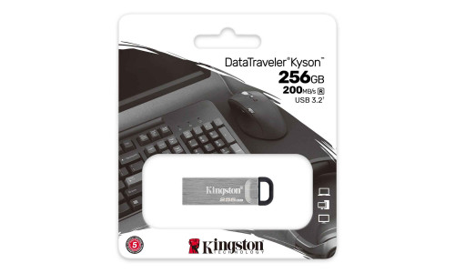 USB Flash Drive/ 256GB/ Kingston 256GB DataTraveler Kyson USB 3.2 Gen1