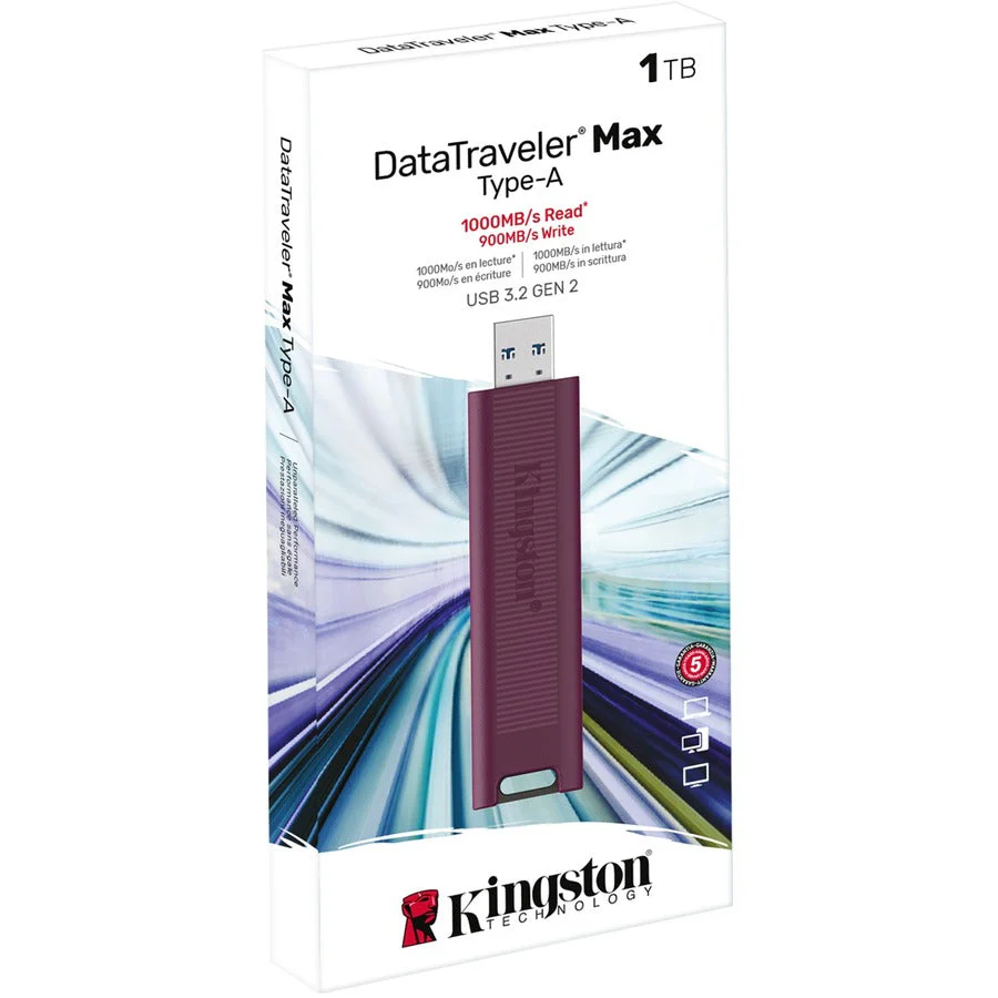 USB Flash Drive/ 1TB/ Kingston 1TB DataTraveler Max USB 3.2 Gen2 USB-A