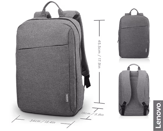 Notebook Bags/ Lenovo 15.6 Laptop Casual Backpack B210 Gray