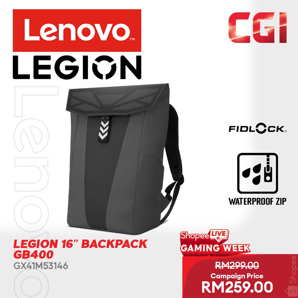 Notebook Bags/ Lenovo Legion 16" Gaming Backpack GB400