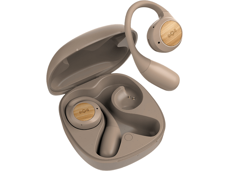 Wireless Headphone/ House of Marley/ House of Marley Liberate Open Earbuds EM-JE104 Cream