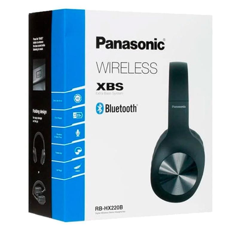 Wireless Headphone/ Panasonic/ Panasonic RB-HX220BEEK On-Ear Bluetooth Black
