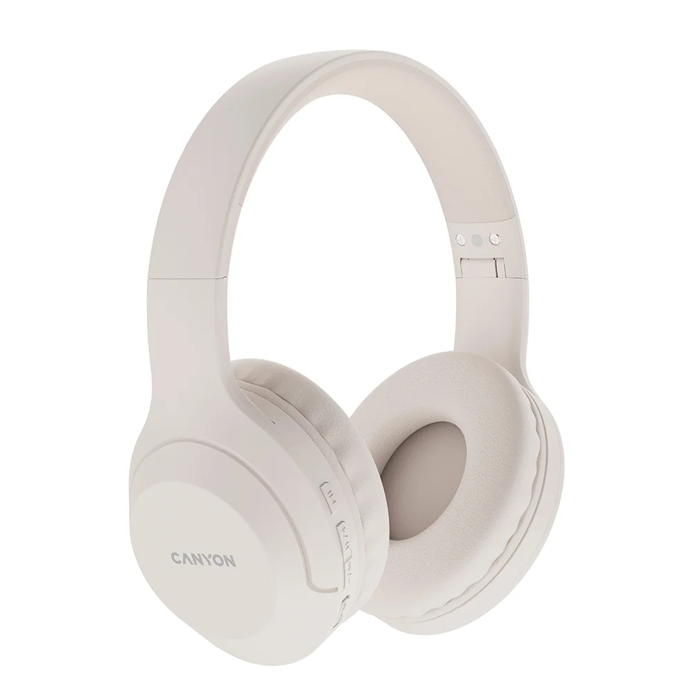 Wireless Headphone/ Canyon BTHS-3 Wireless headphones Beige