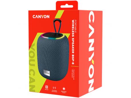 Wireless Speaker/ CANYON/ CANYON speaker BSP-8 10W Grey (CNE-CBTSP8G)