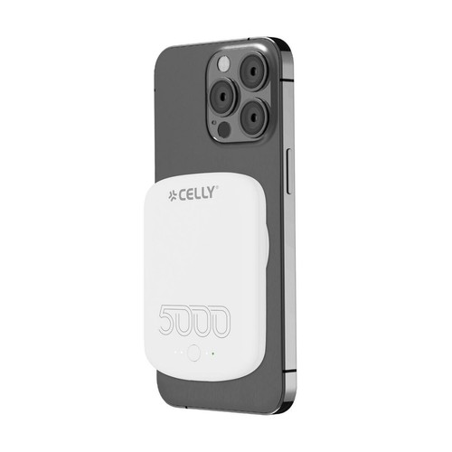 Power Bank/ Celly POWERBANK 5000 MAH COMPATIBLE WITH MAGSAFE TECHNOLOGY