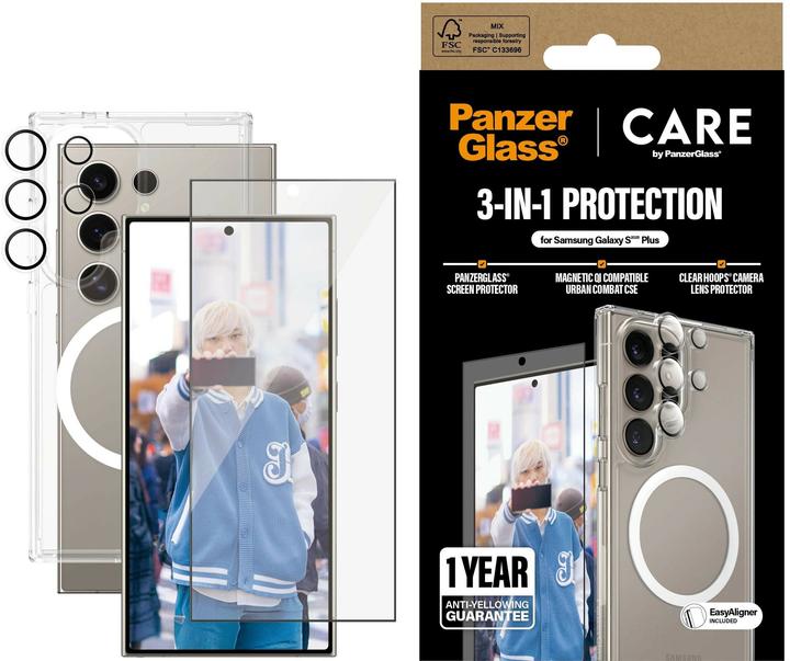 Mobile Phone Case/ CARE by PanzerGlass Fashion Case Transparent X-Ray Soft Basic iPhone 17 Air