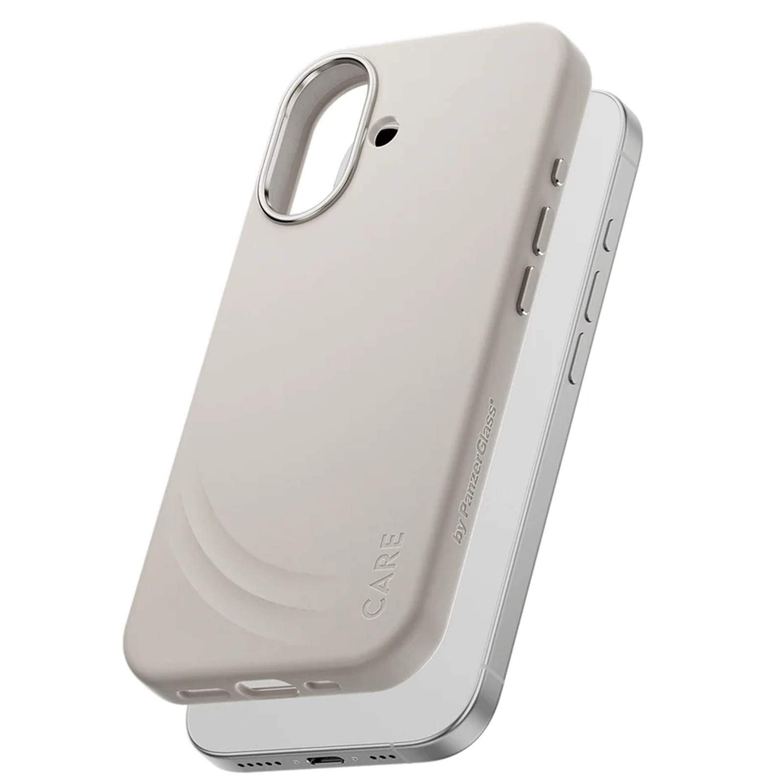 Mobile Phone Case/ CARE by PanzerGlass Flow Case Vanilla iPhone 17