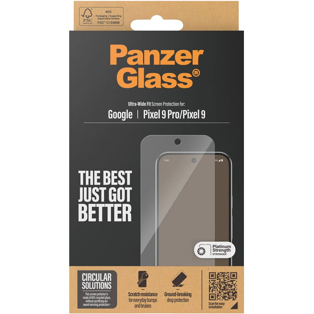 Mobile Phone Case/ CARE by PanzerGlass iPhone 16 Plus Flagship Case Transparent Urban Combat w. Blue MagSafe