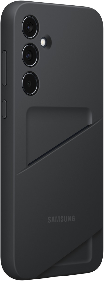 Mobile Phone Case/ Samsung Galaxy A35 case Silicone Card Slot Case Black (EF-OA356TBEGRU)