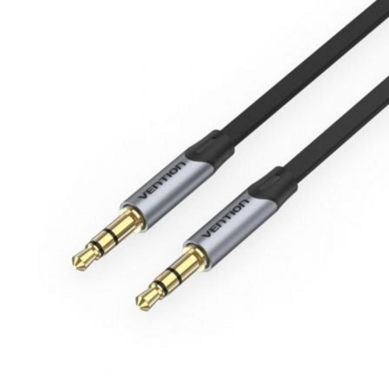 Mobile Accessory Other/ VENTION BAPHD 3.5MM Male to Male Flat Aux Cable 0.5M Gray