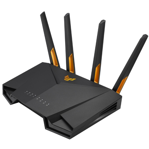 Network Active/ Router/ Asus/ ASUS TUF Gaming AX3000 Dual Band WiFi 6 Gaming Router with dedicated Gaming port, AiMesh for mesh WiFi and AiProtection Pro network securit