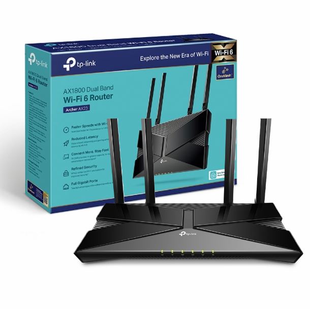 Network Active/ Router/ TP-Link/ TP-link Archer AX23 AX1800 Dual-Band Wi-Fi 6 Router