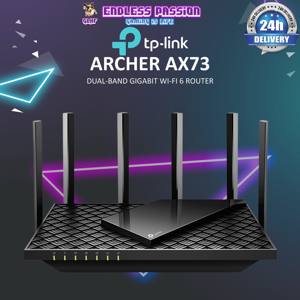 Network Active/ Router/ TP-Link/ TP-Link Archer AX73 AX5400 Dual-Band Gigabit Wi-Fi 6 Router