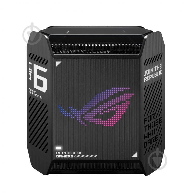 Network Active/ Switch/ ASUS ROG Rapture GT6 AX10000 AiMesh 1 Pack Tri-band (2.4 GHz / 5 GHz / 5 GHz) Wi-Fi 6 (802.11ax) Black 4 Internal
