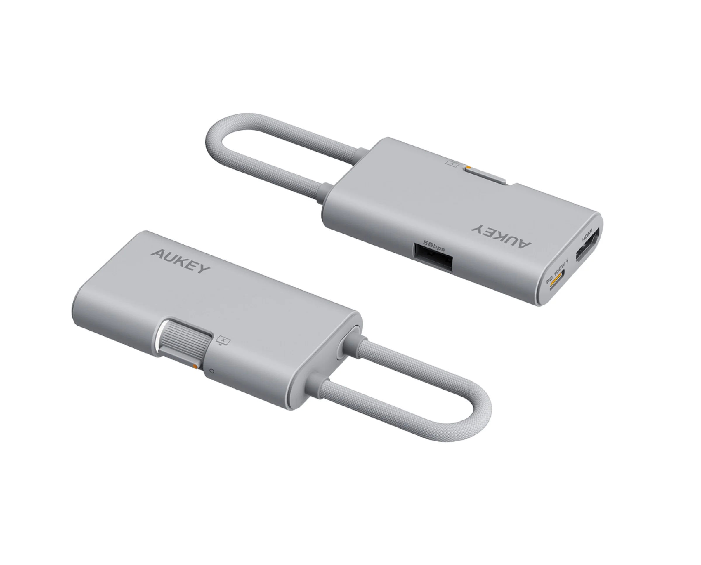 AUKEY UH-CUH01 TravelDok 3-in-1 USB-C Hub