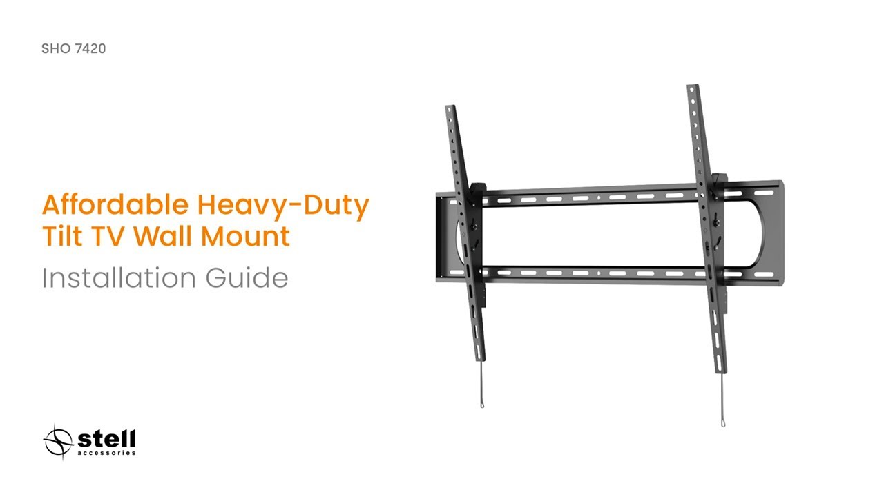 TV Accessories/ Wall Brakets/ Stell Adjustable mount for TV, Max. loading: 120 kg SHO 7420