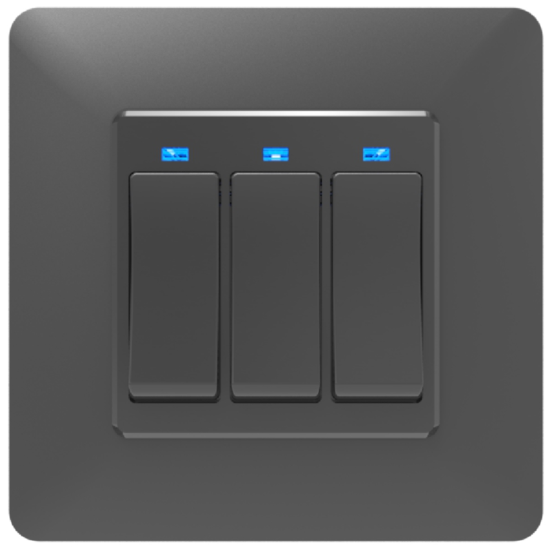 Moes 3G WiFi Smart Light Push Button Button Black