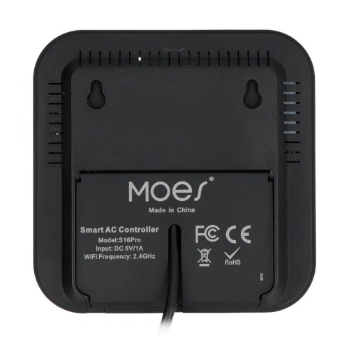 Moes WiFi Smart IR Thermostat AC Remote Controller Temperature and Humidity Sensor