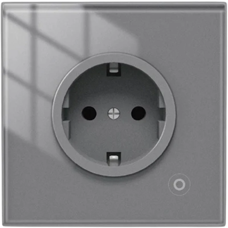 Moes WK-EU16M-GY-MS Wi-fi ჭკვიანი როზეტი რუხი