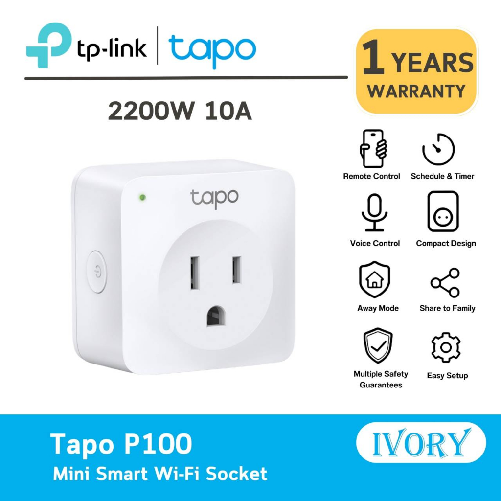 TP-Link Tapo P100 Mini Smart Wi-Fi Socket