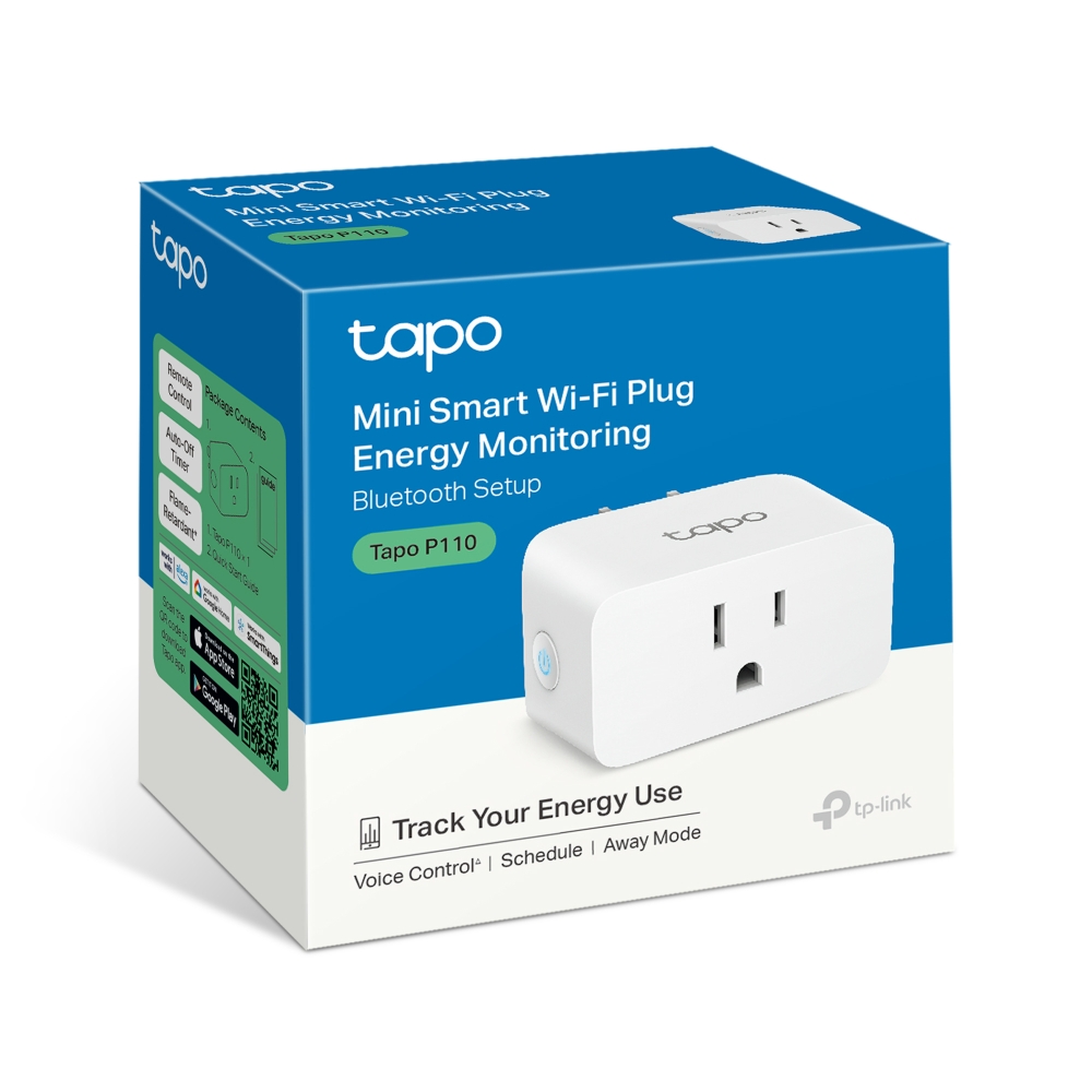 TP-Link Tapo P110M Mini Smart Wi-Fi Plug, Energy Monitoring