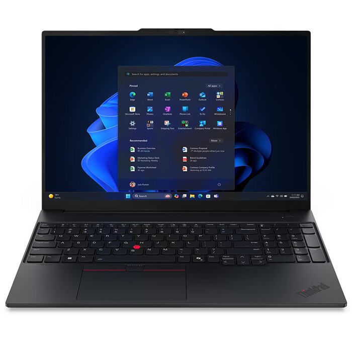 Thinkpad/ ThinkPad E16 Gen 3 16" Ultra 7 255H 32GB 1TB SSD Integrated Graphics  BLACK (21SR004TGX)