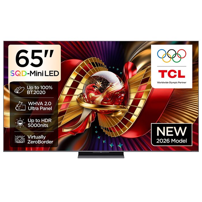 TV/ MiniLED/ TCL/ SQD-Mini LED TCL TV 65"(165cm)/ 65C8L 4K Google TV