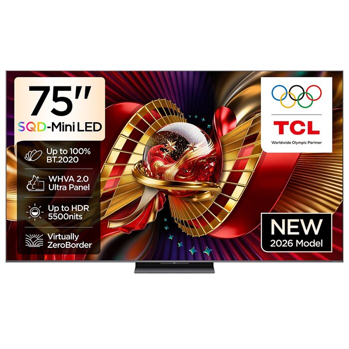 TV/ MiniLED/ TCL/ SQD-Mini LED TCL TV 75"(190cm)/ 75C8L 4K Google TV