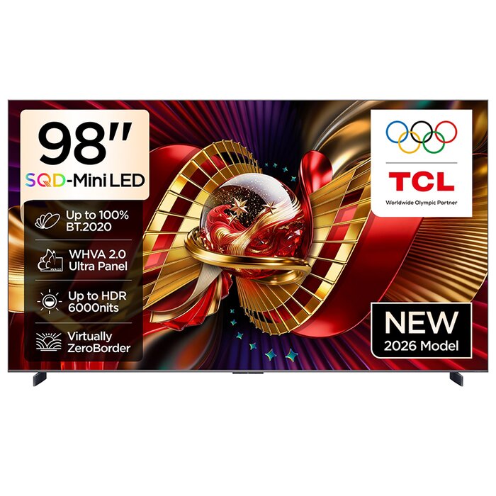 TV/ MiniLED/ TCL/ SQD-Mini LED TCL TV 98"(249cm)/ 98C8L  4K Google TV