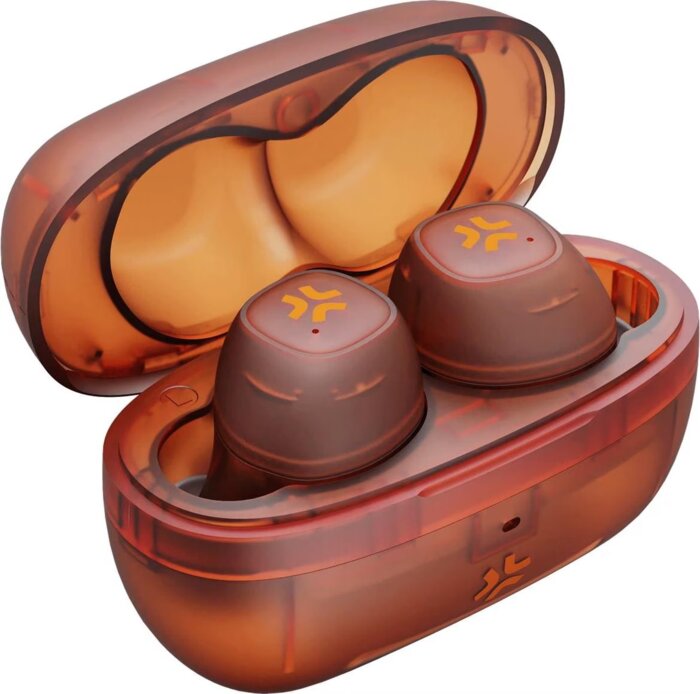 Wireless Headphone/ Celly/ Celly TRANSPARENT TWS BUSD ORANGE