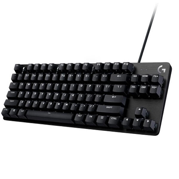 LOGITECH G413 TKL SE Corded Mechaniucal Gaming Keyboard - BLACK - RUS - USB - TACTILE