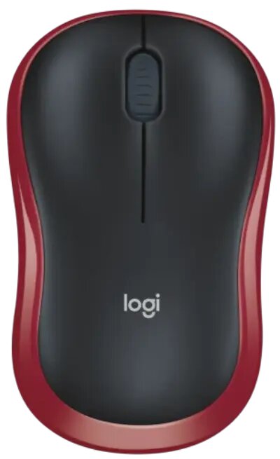Mouse/ LOGITECH Wireless Mouse M185 - EER2 - RED