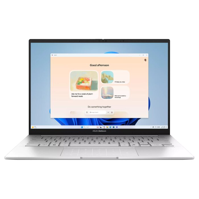 Notebook/ Asustek/ Zenbook 14" 3K OLED 120Hz Ultra 9  285H 32GB 1TB SSD Intel Graphics Win 11 Home Foggy Silver