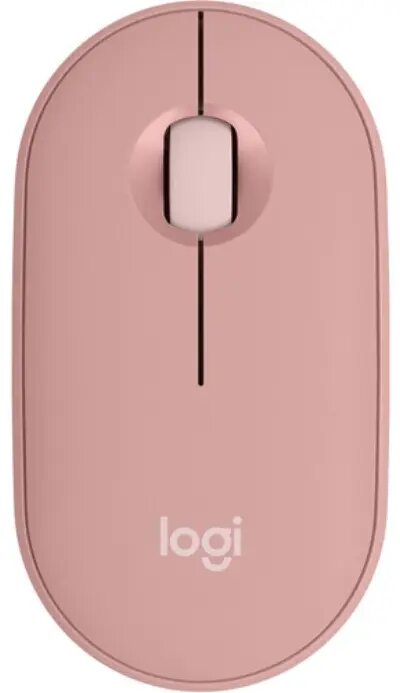 Mouse/ LOGITECH Pebble Mouse 2 M350s - TONAL ROSE - BT - EMEA-808 - DONGLELESS