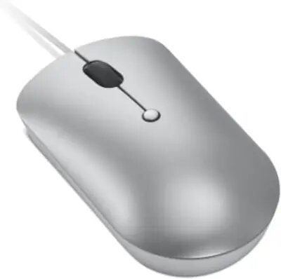 Mouse/ Lenovo 540 USB-C Wired Compact Mouse (Cloud Grey)