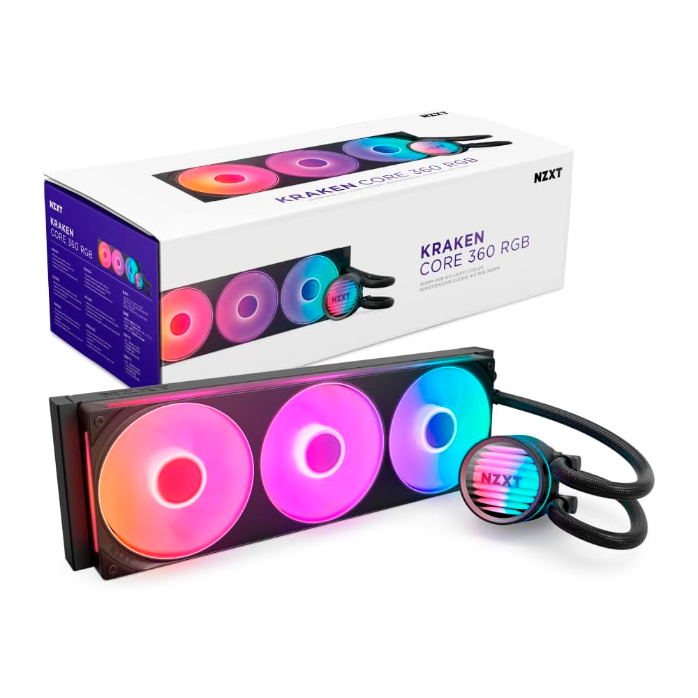 PC Components/ Cooler/ CPU COOLER MULTI SOCKET KRAKEN 360 RGB NZXT