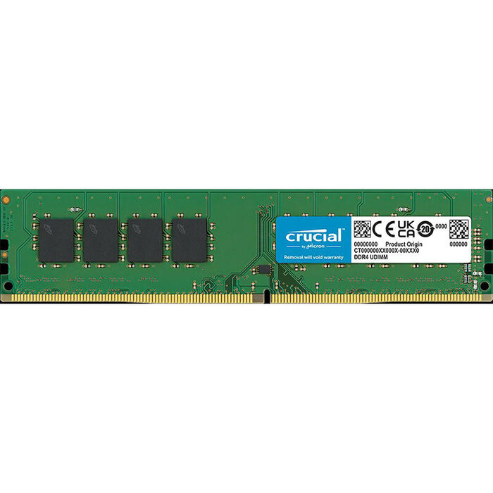 PC Components/ Memory/ DDR4 DIMM 288pin/ Crucial DRAM 16GB DDR4-3200  CT16G4DFRA32A
