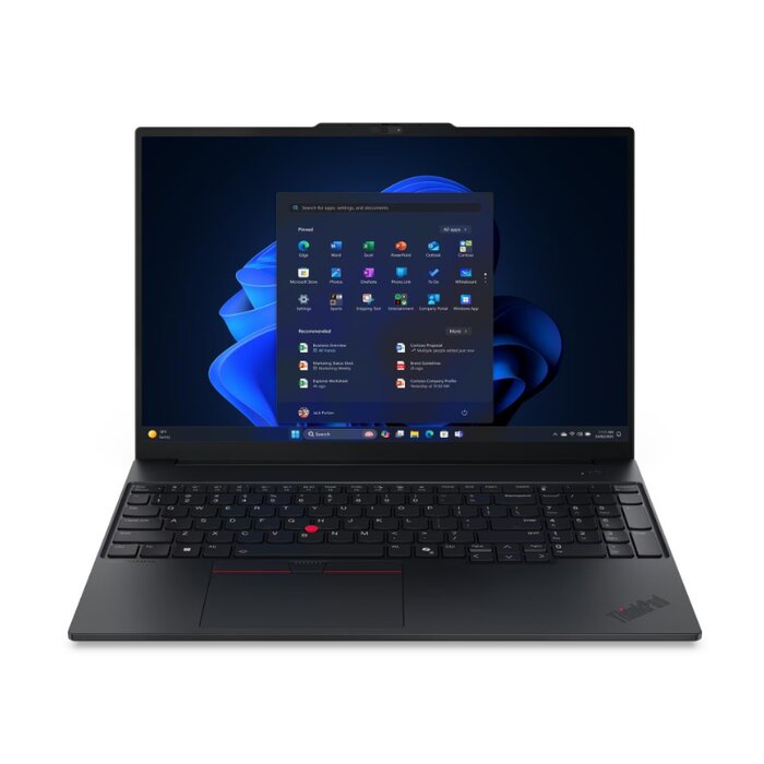ThinkPad E16 Gen 3 16" Ryzen 5 220 16GB 512GB SSD Integrated Graphics  BLACK (21ST0044GX)